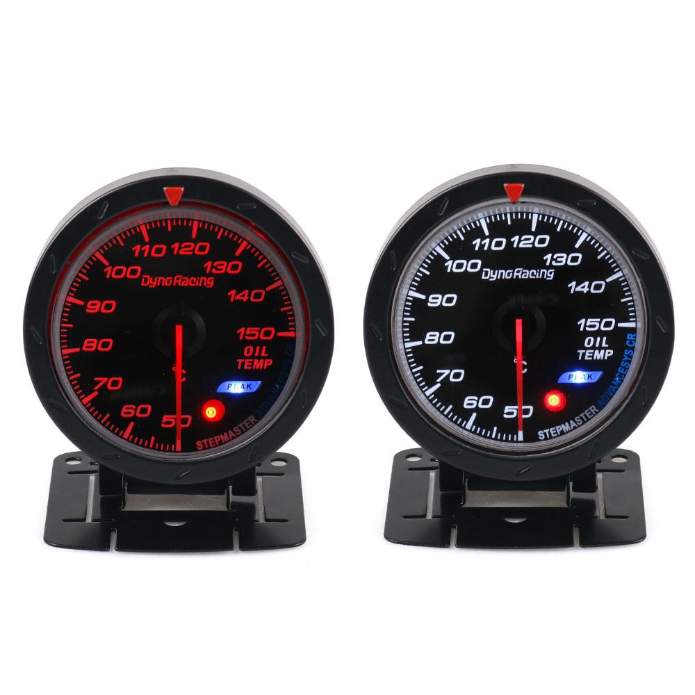 52mm 60mm Digital Dual Gauge Water Temp Meter WHITE/RED SMOKE LED 52mm 60mm Digital Dual Gauge Water Temp Meter WHITE/RED SMOKE LED