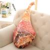 Waist Cushion Ham Food Pillow Funny Spoof 3D Simulation Ham Creative Ham Plush Toy  Bedroom