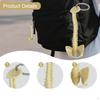 Human Spine Keychain Bag Charm PVC 15cm Handmade Small Lightweight Biology Key Pendant