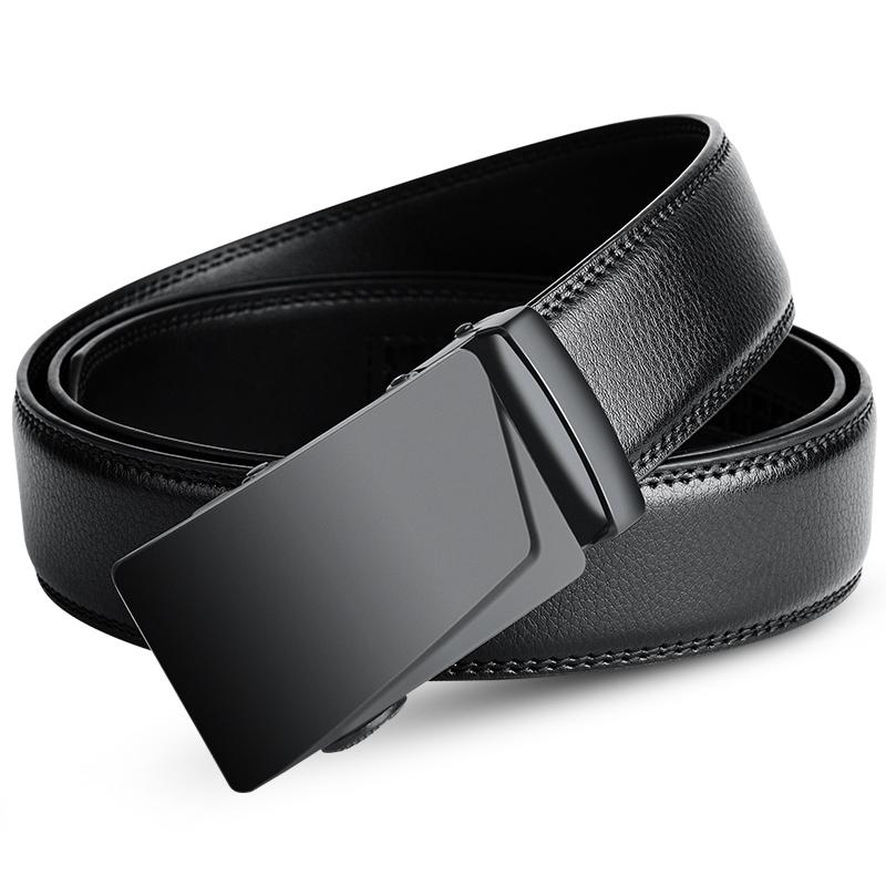Plus Groß LANGE Größe 105 130 140 150 160 170cm Gürtel für Herren Berühmter Designer Automatikschließe Echtes Ledergürtel