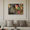 1 Piece of Elegant Parrot Theme Polyester Tapestry, Machine Washable, Polyester Fabric, Perfect for Living Room, Bedroom, Office