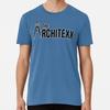 Schwarzes Architexx-Logo mit weißer Kontur Größe S bis 5XL Hergestellt in den USA T-Shirt
