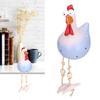 Chicken Statue Resin Animal   Ornament Decoration Crafts for Home Garden Yard