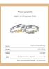 Princess and Knight S925 Sterling Silver Commemorative Couple Rings for Men and Women - Fashionable Qixi Festival Gift