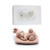 Sleeping Baby Shape Silicone Cake Molds Fondant Mold Chocolate Mold Pastry Candy Jelly Cake Mould Kitchen Baking Mold