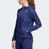 Adidas Own The Run Hooded Zip Sports Jacket Women Jackets Tech-Indigo FL7264