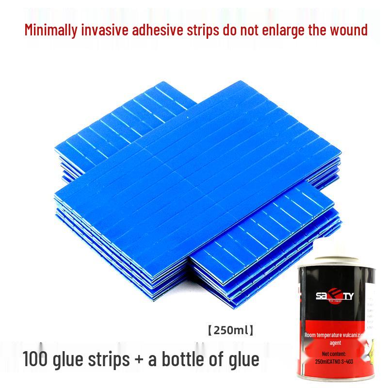 Electric Car & Motorcycle Tire Repair Strips - Quick, Minimally Invasive Tool Set