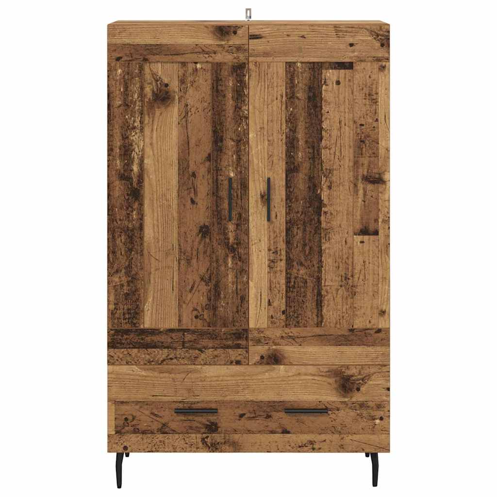 Highboard Altholz 69,5 x 31 x 115 cm Spanplatte