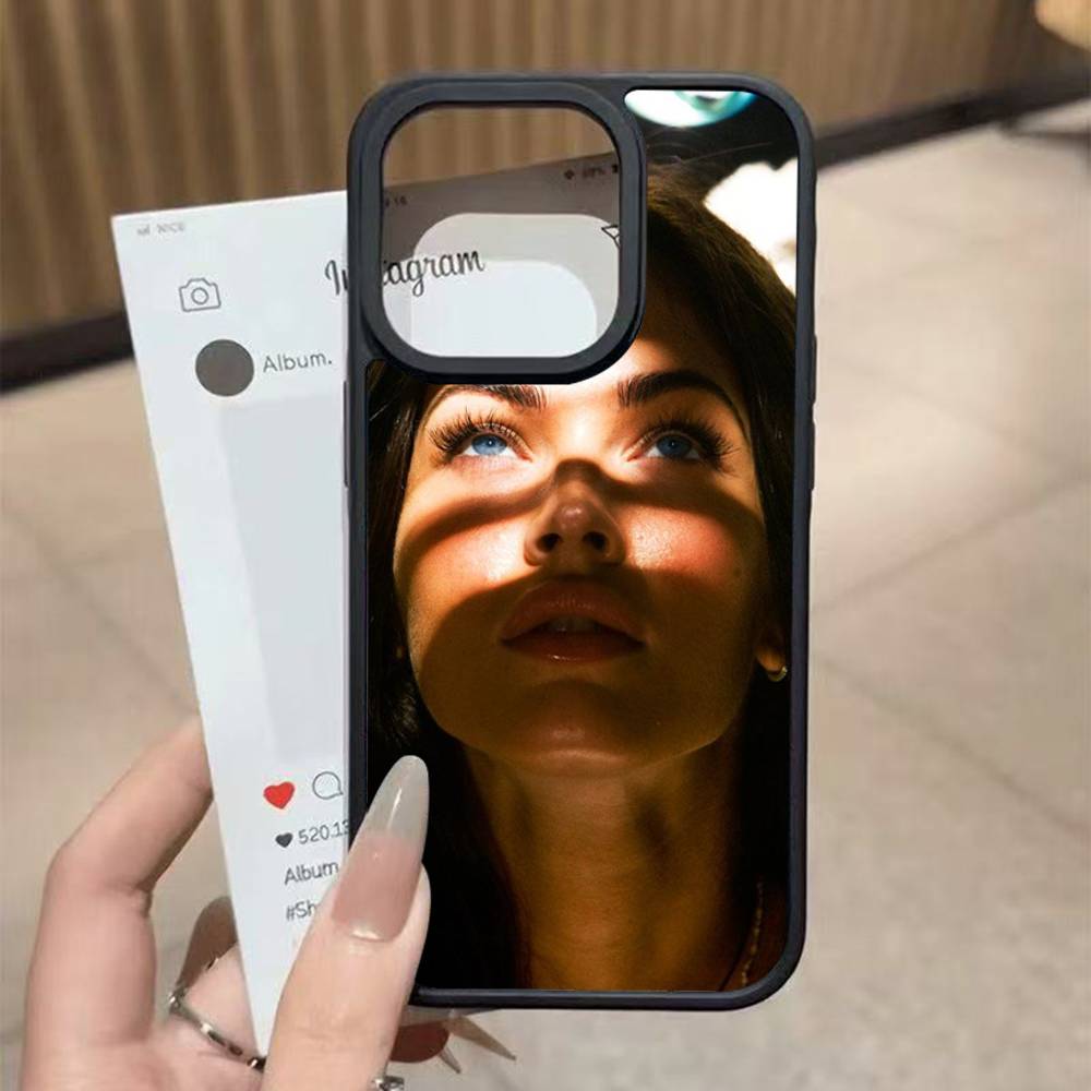 Jennifers Body Megan Fox Black Silicone Hard Plastic Phone Case For Iphone 17 Air 16 15 14 13 12 11 Pro Max PC+TPU Case