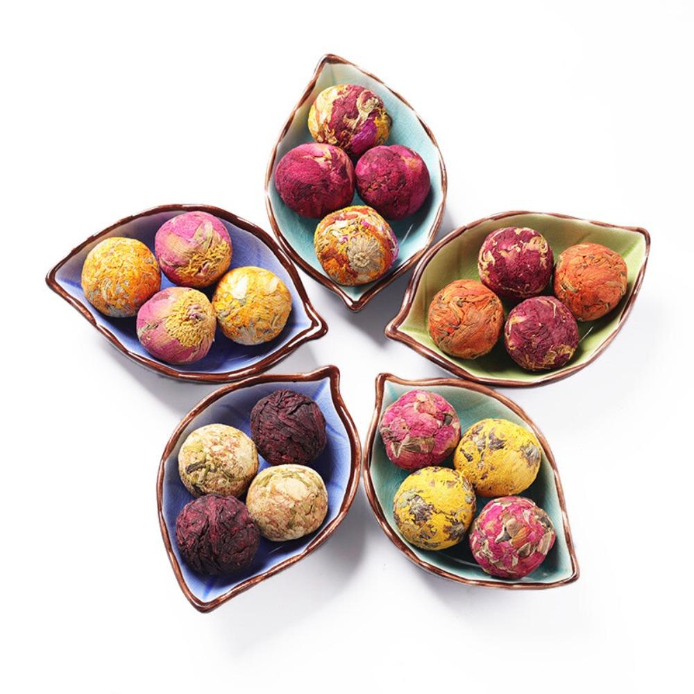 Organic Blooming Tea Balls 500g Aromatic Flowering Tea
