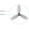 BETAFPV 16pcs 45mm 3-Blade Propeller with 1.5mm Shaft Hole Lightweight Compatible for 1102 Brushless Motor Like Aquila16 Brushless Quadcopter