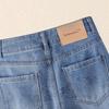 Women's High-Waist Washed Wide-Leg Jeans