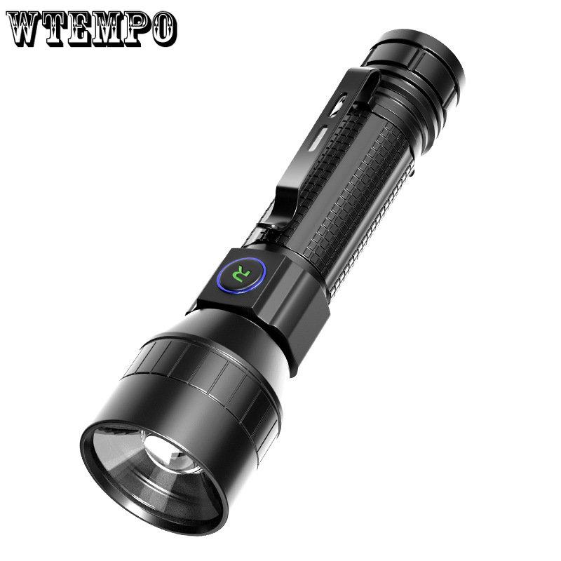 P70 Strong Light Flashlight LED Telescopic Zoom Four Gear Multi-function Waterproof Patrol Flashlight
