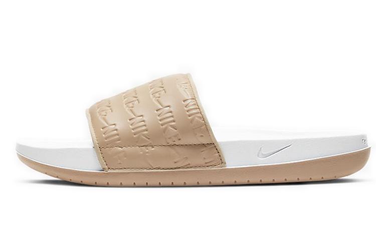 Nike Offcourt Slide SE3  White Vachetta Tan  Women s CT2911-100 42