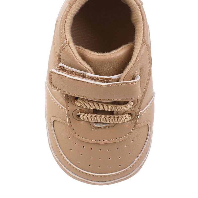 Gamilo Infant Shoes: 0-12 Months Baby Boy Walker Shoes with Indoor Rubber Soles for Spring and Autumn