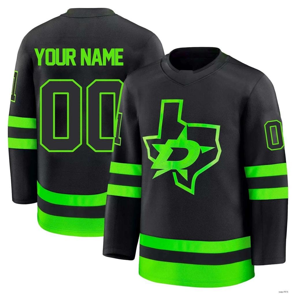 NIEUW! Gepersonaliseerd Dallas Star Hockey Shirt Hockey Team AOP Cadeau Fan-Gemaakt