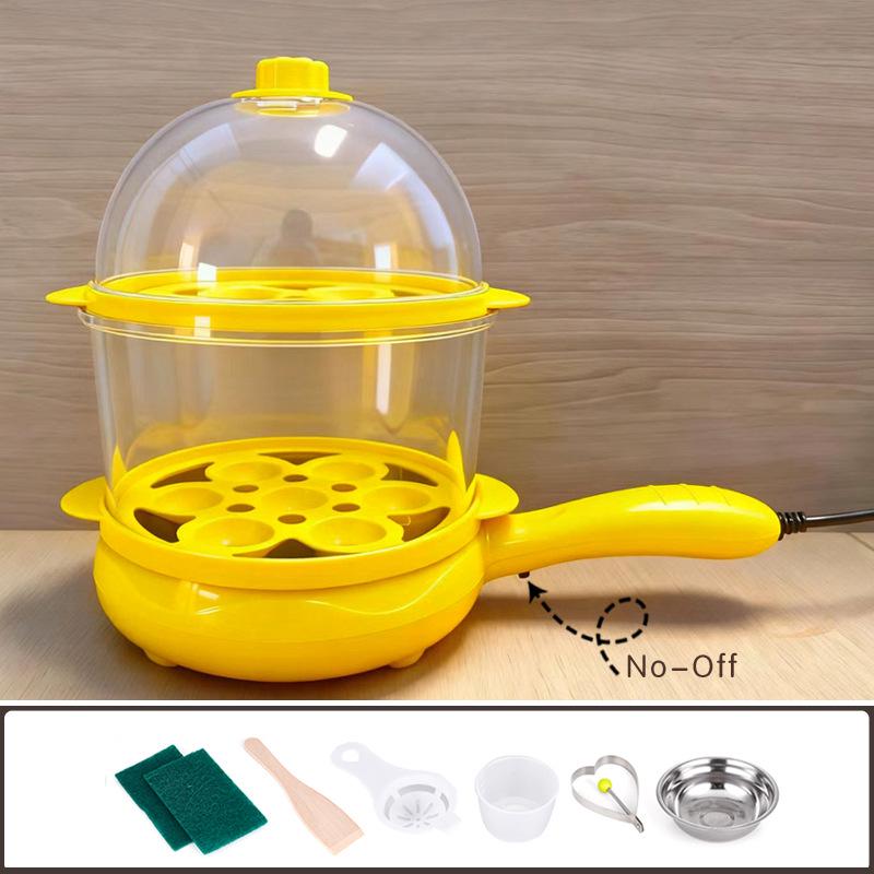 Canxiang Non-Stick Electric Frying Pan: Poached Eggs, Dumplings, Pot Stickers & Breakfast Cooker