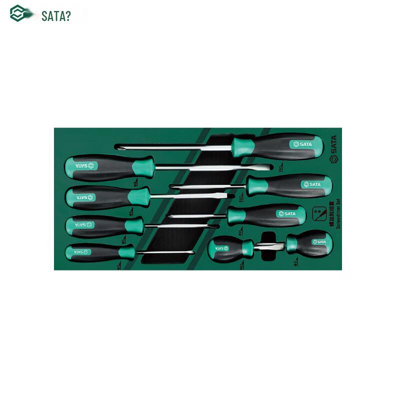 SATA 09913A 9-Piece Screwdriver Set