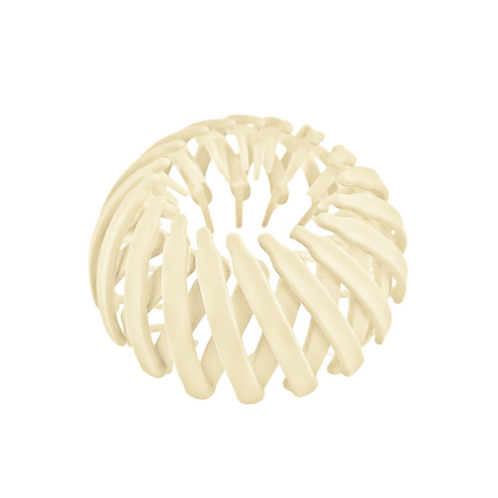 Luipaardprint Vogelnest Haarstyler: Veelzijdige Haarklem & Paardenstaart Elastiek