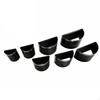 8 Pieces Semicircular Leather Punch Tool | Arc Die Cutter, Compact Layout Easy