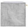 Wall Cabinet Concrete Gray 80 x 36.5 x 35 cm Particleboard
