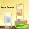 Large Capacity Bird Water Feeder Automatic Drinking Fountain Cage Dispenser Parrot Container Safe Easy Pet Use