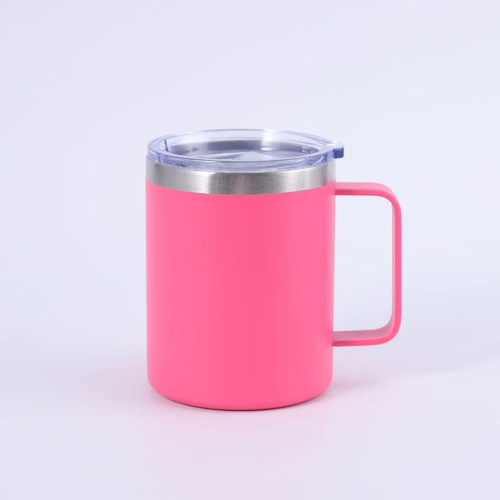 12oz/24oz Double Wall Vacuum Insulated Stainless Steel Mug with Lid