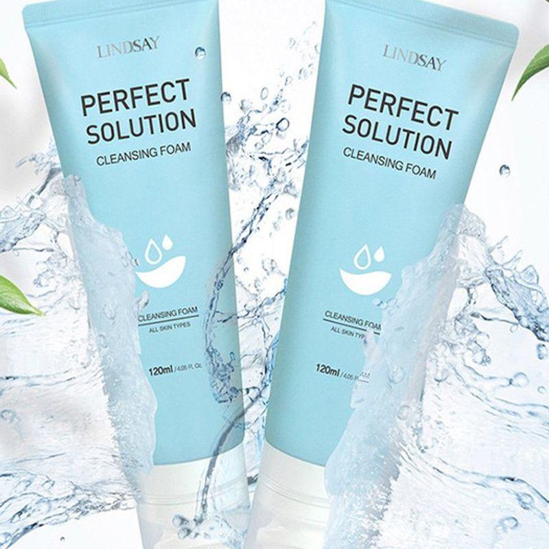 Lindsay Perfect Solution Pore Blackhead Sebum Cleansing Foam 120ml