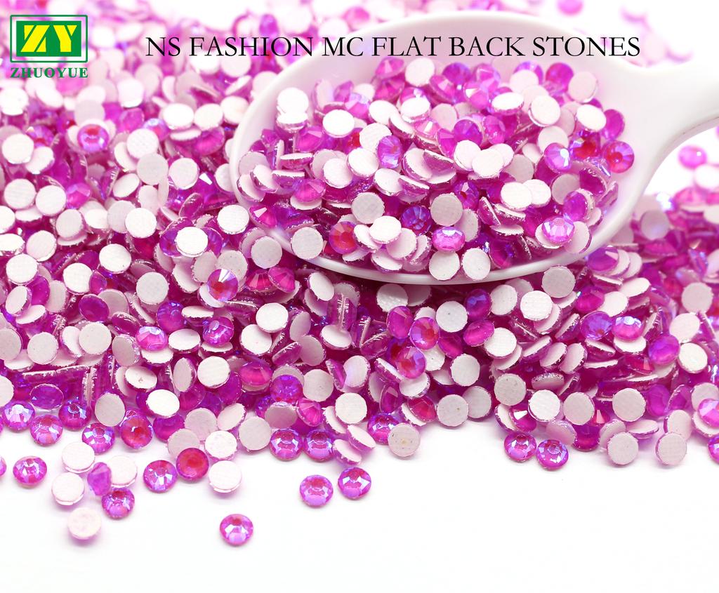 High Quality Hot Fix Shiny Flat Back Rhinestones for Shoe & Clothing Decoration Accessories