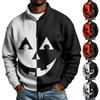 Men's Halloween Print Long Sleeve Sweatshirt