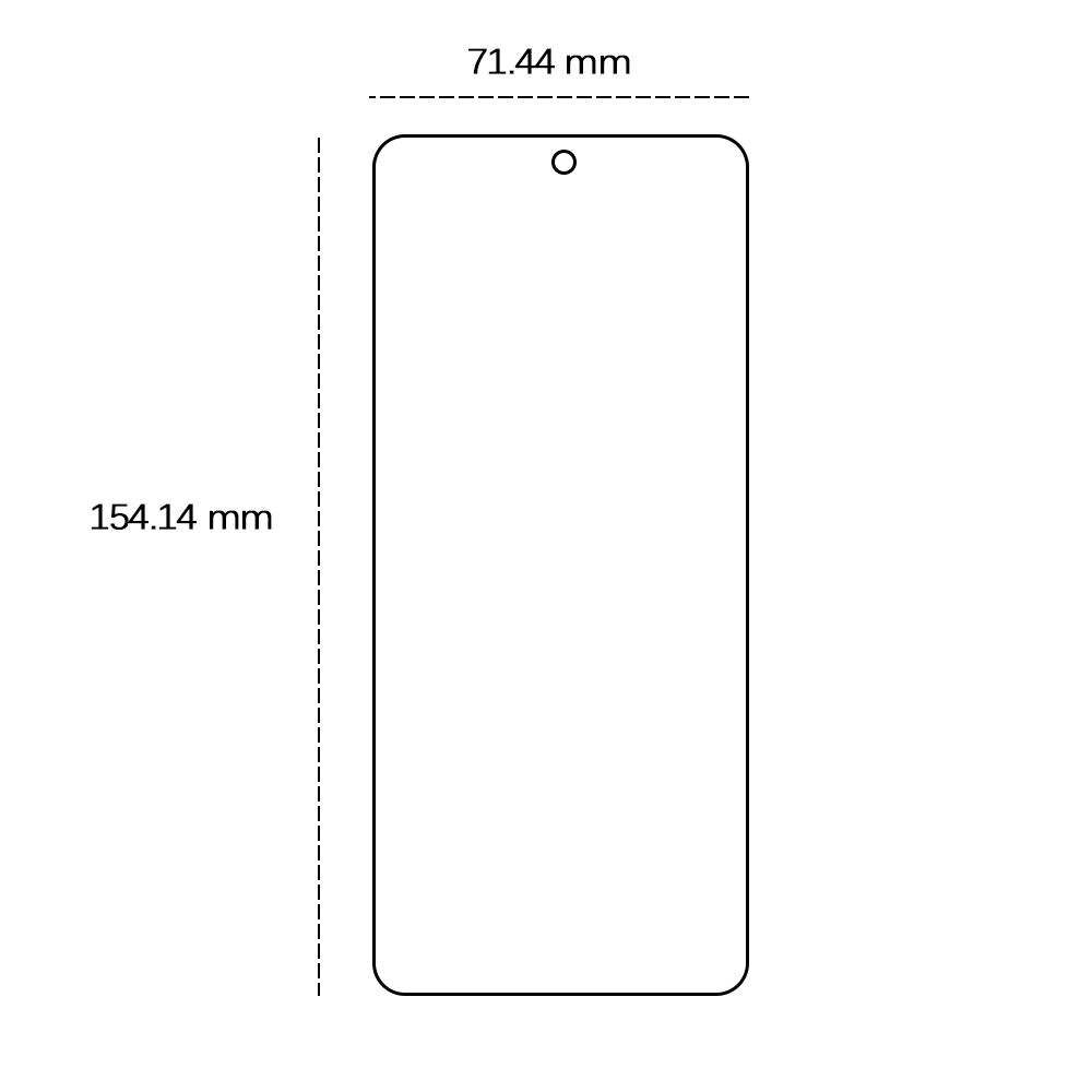 2.5D Tempered Glass For Samsung Galaxy S25 Edge