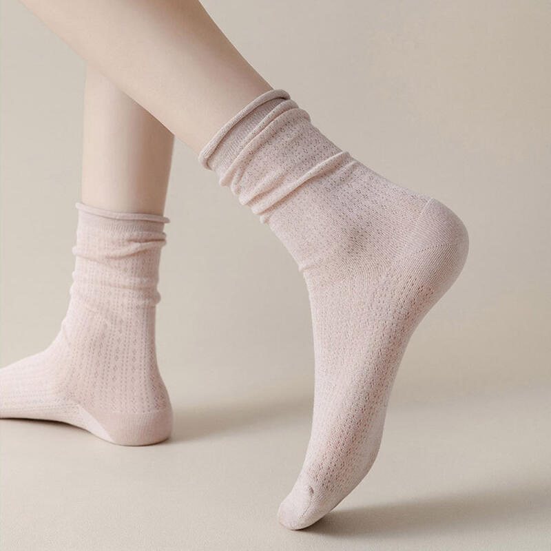 DI Dol Dol Thin, Non-Compression, See-Through Socks Set of 5