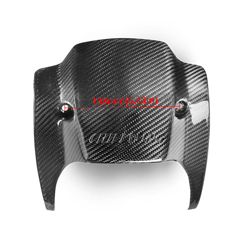 Fit for Harley V ROD VROD V-ROD VRSCDX Night Rod Special 2012-2017 Carbon Fiber Windshield Front Headlight Cover Fairing