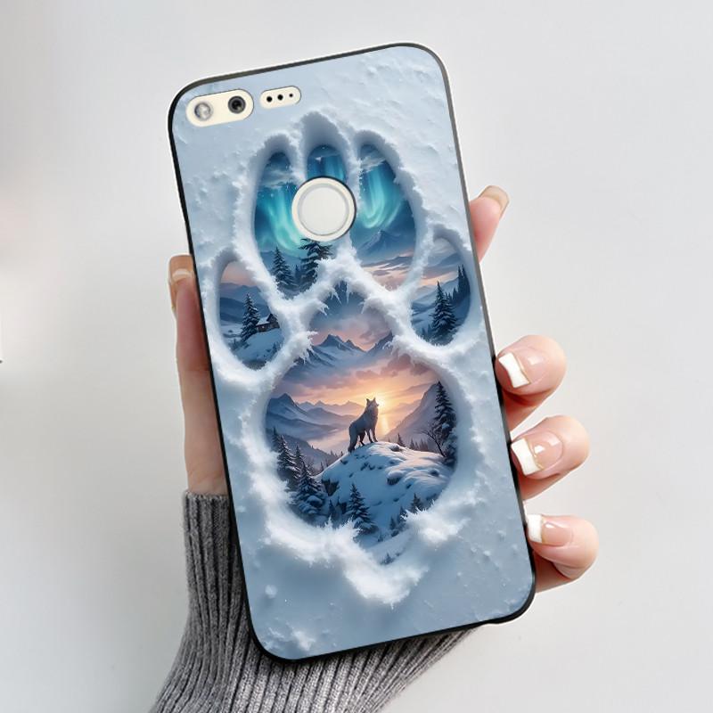 Luxury Cute Love Rabbit Cartoon Funny Case For Google Pixel XL Pixel1 1 XL Black Silicone Soft Phone Case Protective Back Cover