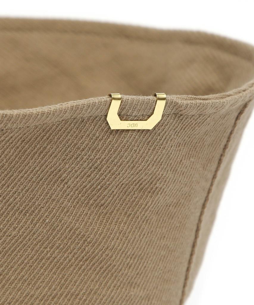 Eondeokeonteulolseutyudio Clip Label Cotton Twill Four Seasons Bucket Hat Stand Bucket / Bio H Twill / Desert