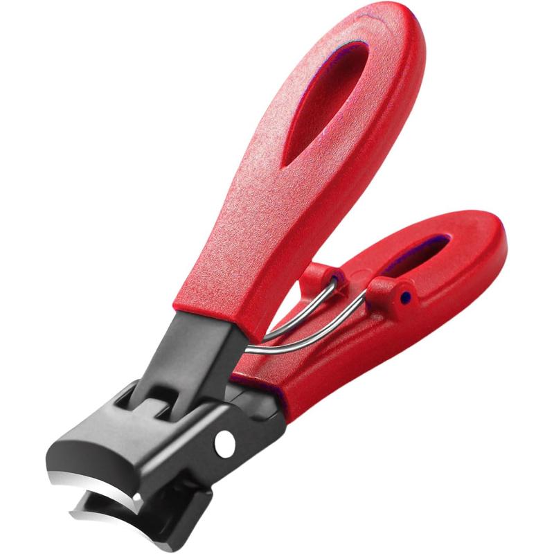 Wide Jaw Opening Nails Cutter Large Opening Nails Cutter Stainless Steel Toenail Cutter Fingernail Trimmer Splash-Proof Manicure