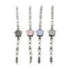 Zinc Alloy Clock Pendant Star Shape Charm Bag Decoration New Pocket Watch Charm Bracelets  Women