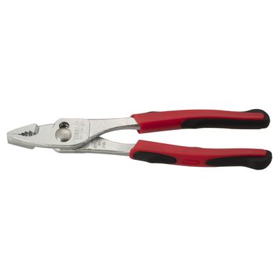 Slim Combination Pliers CPS-200G, Master Grip, 216 Mm, Red