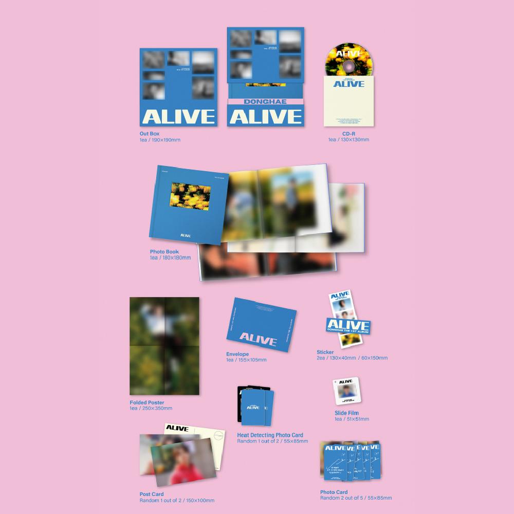 Pre-order DONGHAE 1st Album ALIVE Photo Book ver.