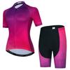 2025 Women's Cycling Jersey Set Summer Anti-Sweat Bicycle Clothing Kit Breathable Mountain Ladies Bike Clothes Cycling Suit