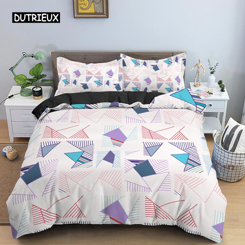 Star Single Double Twin Queen Bedding Set 2/3pcs Night Sky Polyester Bed Cover Kid Duvet Cover Set Dark Blue Galaxy Bedclothes