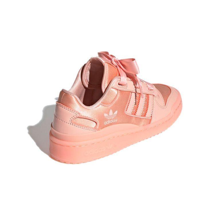 Adidas Originals Forum Satin Low Kids Sneakers Coral-Pink FY8823