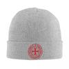 Knights Templar Seal Symbol Code Medieval Knit Hat Beanie Autumn Winter Hats Warm Color Caps for Men Women