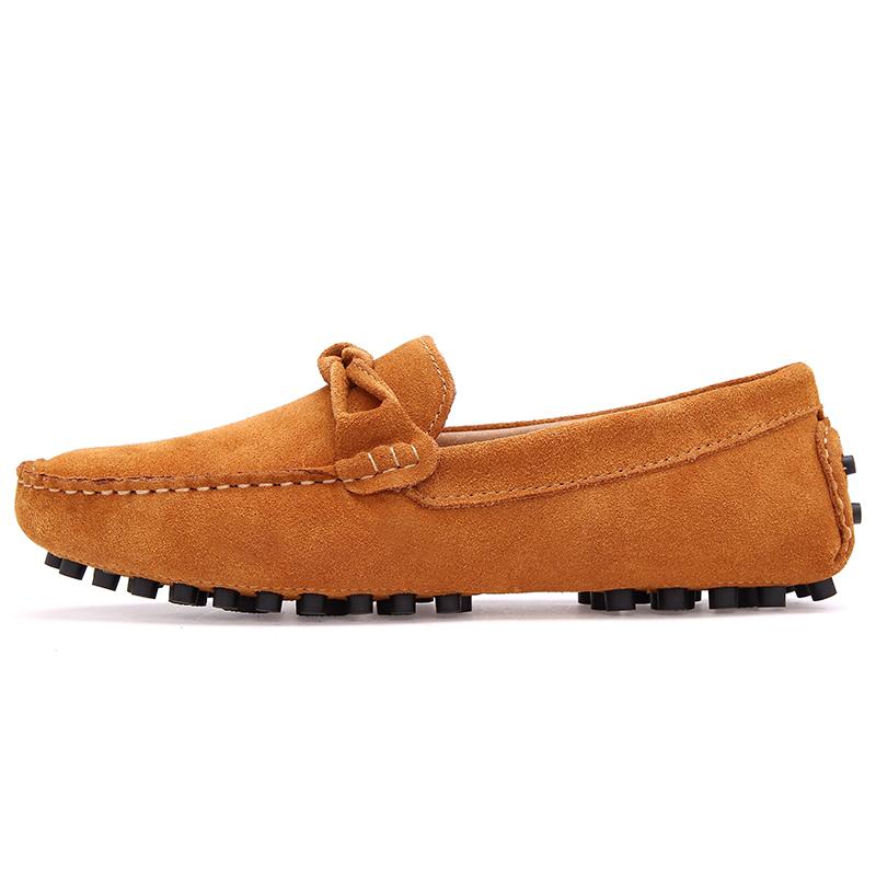 Men Loafers Casual Shoes Boat Shoes Suede Leather Shoes Men New Fashion Driving Shoes Leisure Walking Casual Moccasins Male Shoe