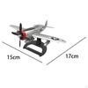 1/72 Fighter Airplane Model Simulation for Living Room Bookshelf TV Cabinet