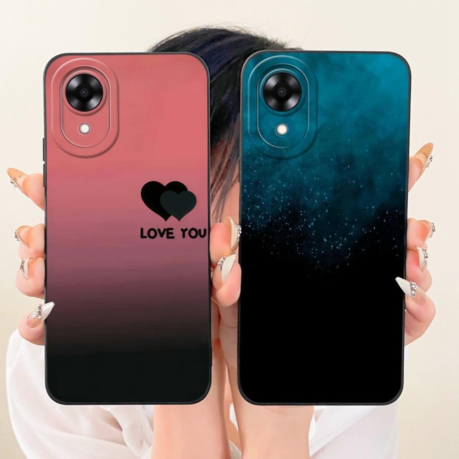 New Fashion Phone Case For OPPO A17K A17 Soft Silicone Cases For Oppo A17 A17K CPH2471 CPH2477 Shockproof Covers Bumpers