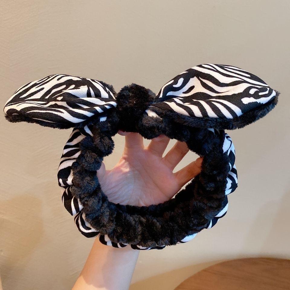 Cute Cartoon Face Washing & Makeup Headband for Women