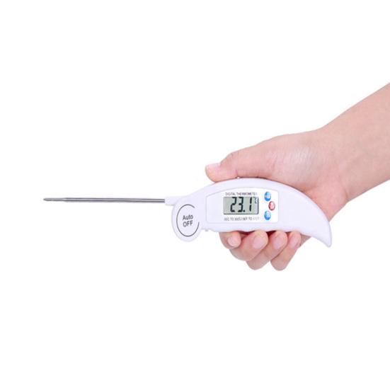 Kitchen Digital Probe Thermometer Barbecue Cooking Food Oil Temperature Gauge