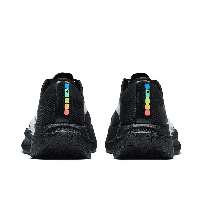 Anta Zone 2 Heart Rate SE Running Shoes Men's Low Top Basic Black/Paper Sand White 912645529-1