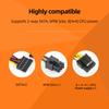 Gaming PC Power Supply Dual 6Pin Power Supply Module 2 SATA ATX Power Supply Six Protection 8 CPU for Desktop PC for Computer